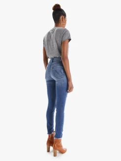 Clearance - The Swooner Ankle Fray - Weekend Warrior Denim | All Denim