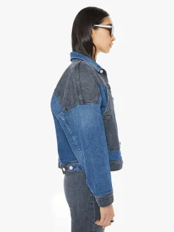 Outlet - The Triangle Drifter - Black And Blue Denim Jackets | Jackets