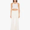 Sale - The Twister Skimp - Cream Puffs Flare | High-Rise