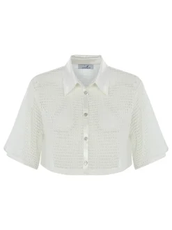Fashion - Crop Top - Ivory Crop Tops