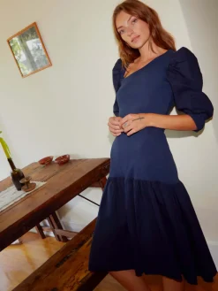 New - Catalina Dress - Night Horizon Dresses | Midi