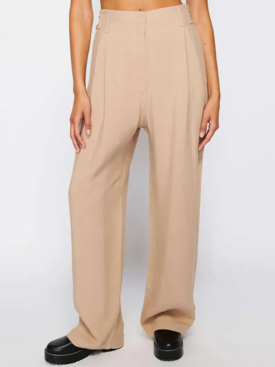 Discount - Del Full Leg Trouser - Paper Bag Pants