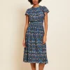 Sale - Delia Dress - Night Bloom Dresses | Midi
