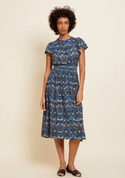 Sale - Delia Dress - Night Bloom Dresses | Midi