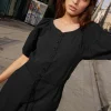 New - Garner Combo Romper - Jet Black Pants Jumpsuits | Rompers