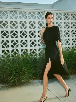 Fashion - Kavya Dress - Black Dresses | Midi