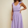 Outlet - Mina Ruffled Midi in Multiple Colors Dresses | Midi