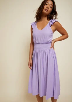 Outlet - Mina Ruffled Midi in Multiple Colors Dresses | Midi