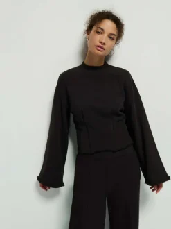 Hot - Rocky Sweatshirt - Jet Black Sweaters & Knits