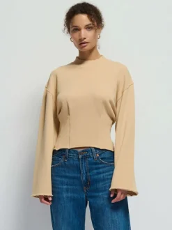 Clearance - Rocky Sweatshirt - Warm Sand Sweaters & Knits