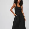 Best - Sadelle Dress - Black Dresses | Midi