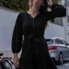 Discount - Talli Dress - Jet Black Dresses | Mini Dresses
