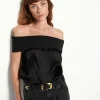 Sale - Vera Blouse - Jet Black Blouses