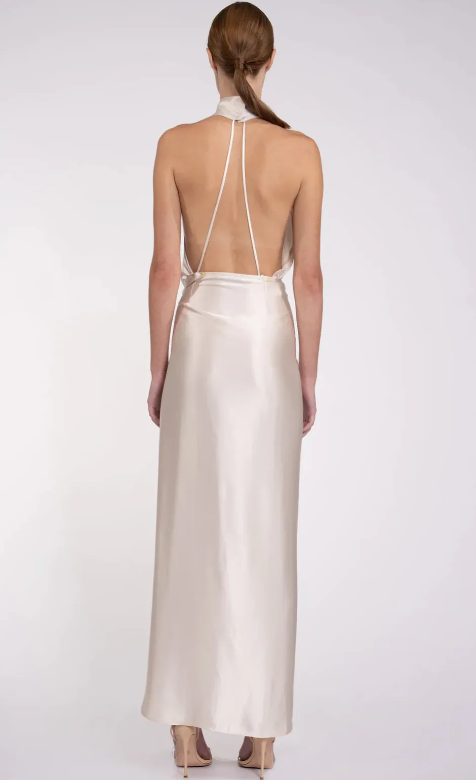 Sale - Aulie Dress - Champagne Dresses | Midi