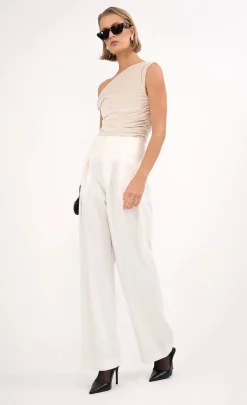Fashion - Emersyn Trouser - White Pants