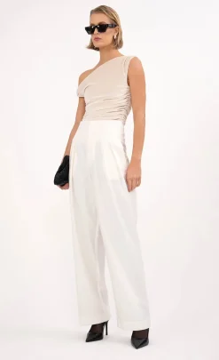 Fashion - Emersyn Trouser - White Pants