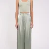 Online - Eve crop - Sage Crop Tops