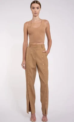 Fashion - Eve Crop - Sand Crop Tops