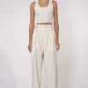New - Eve Crop - White Crop Tops