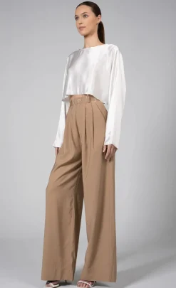 Fashion - Fabi Pant - Camel Pants