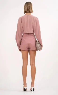 Online - Gia Short - Mauve Shorts
