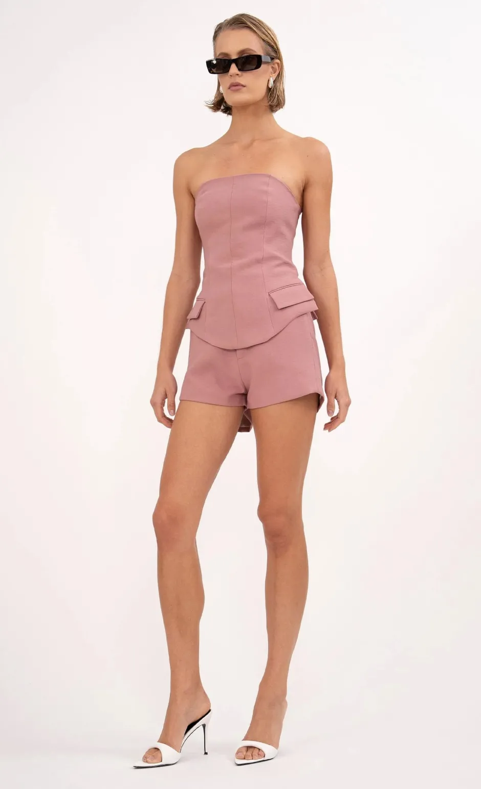 Online - Gia Short - Mauve Shorts