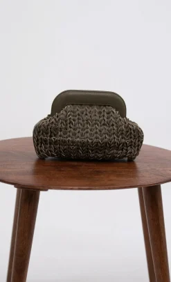Fashion - Helena Mini Clutch - Army Handbags