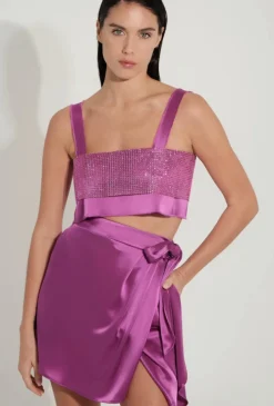 Hot - Kyla Skirt - Orchid Mini Skirts