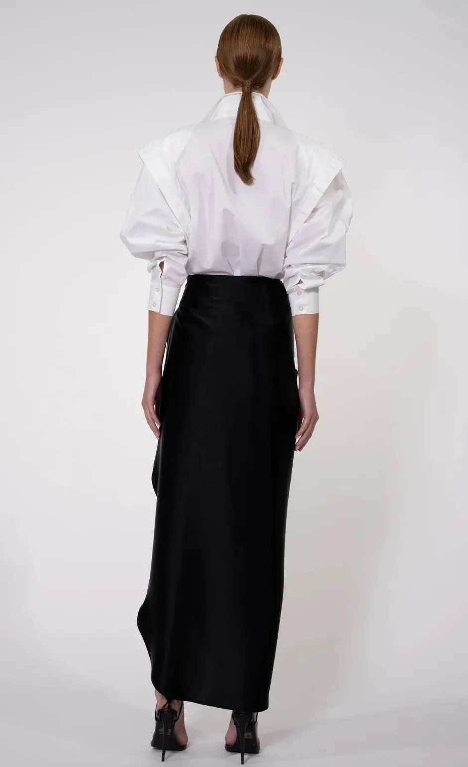 Clearance - Kylie Skirt - Black Long Skirts