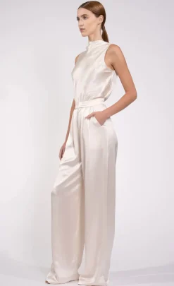 Hot - Lainey Top - Champagne Crop Tops