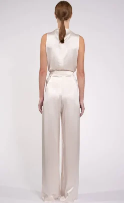 Hot - Lainey Top - Champagne Crop Tops