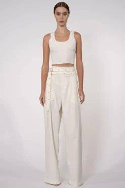 Hot - Lucille Pant - Off White Pants