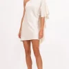 Clearance - Malia Dress - Champagne Mini Dresses | Dresses