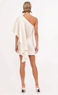 Clearance - Malia Dress - Champagne Mini Dresses | Dresses
