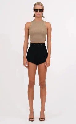 Fashion - Mia Tank - Army Crop Tops
