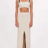 Discount - Simone Skirt - Ivory Long Skirts