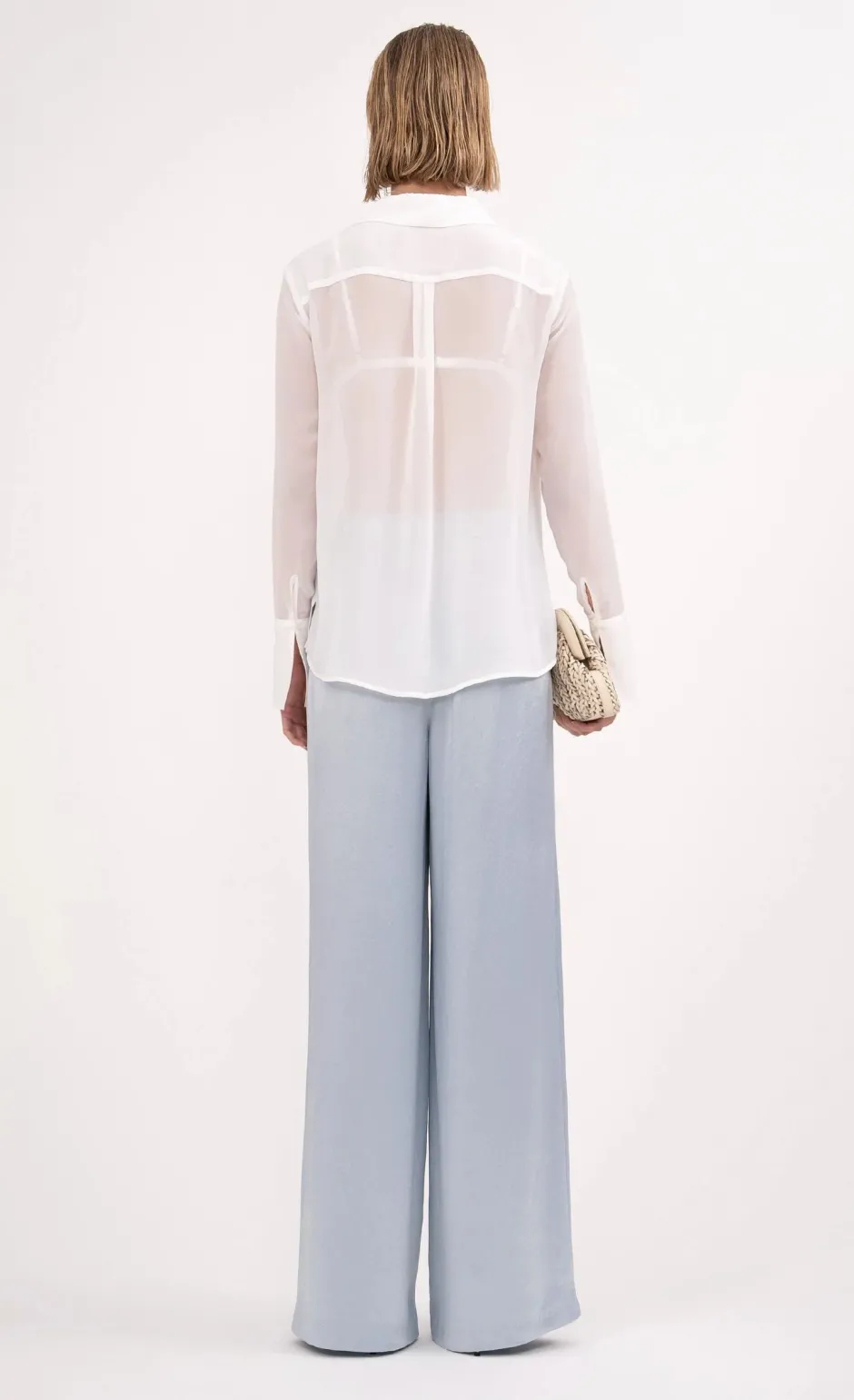 Hot - Val Blouse Set - White Blouses