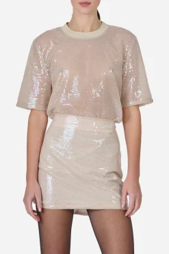 Clearance - Valerie Skirt - Blush Mini Skirts