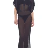 Best - Obie Gown - Black Mesh Dresses | Long Dresses