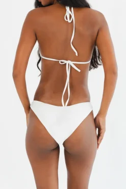 Best - Talia Hand Embroidered Bikini Bottom - Multi Bikini