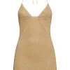 New - Lumiere Short Dress - Gold Coverups