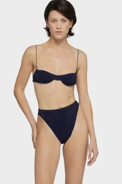 Online - Lumière Balconette 90s Set - Night Blue Bikini