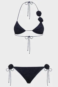 Fashion - Lumière Rose Microkini - Night Blue Bikini