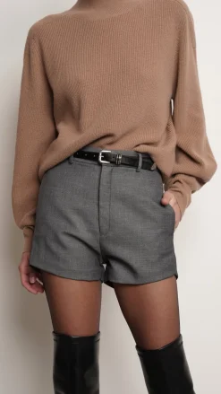 New - Camille Short - Grey Shorts