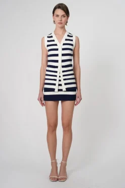 Discount - Isla Skirt - Stripes Mini Skirts