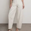 Clearance - Leo Pant - Ivory Pants
