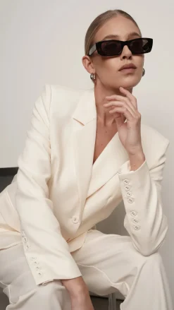 Fashion - Monroe Blazer - Vanilla Blazers