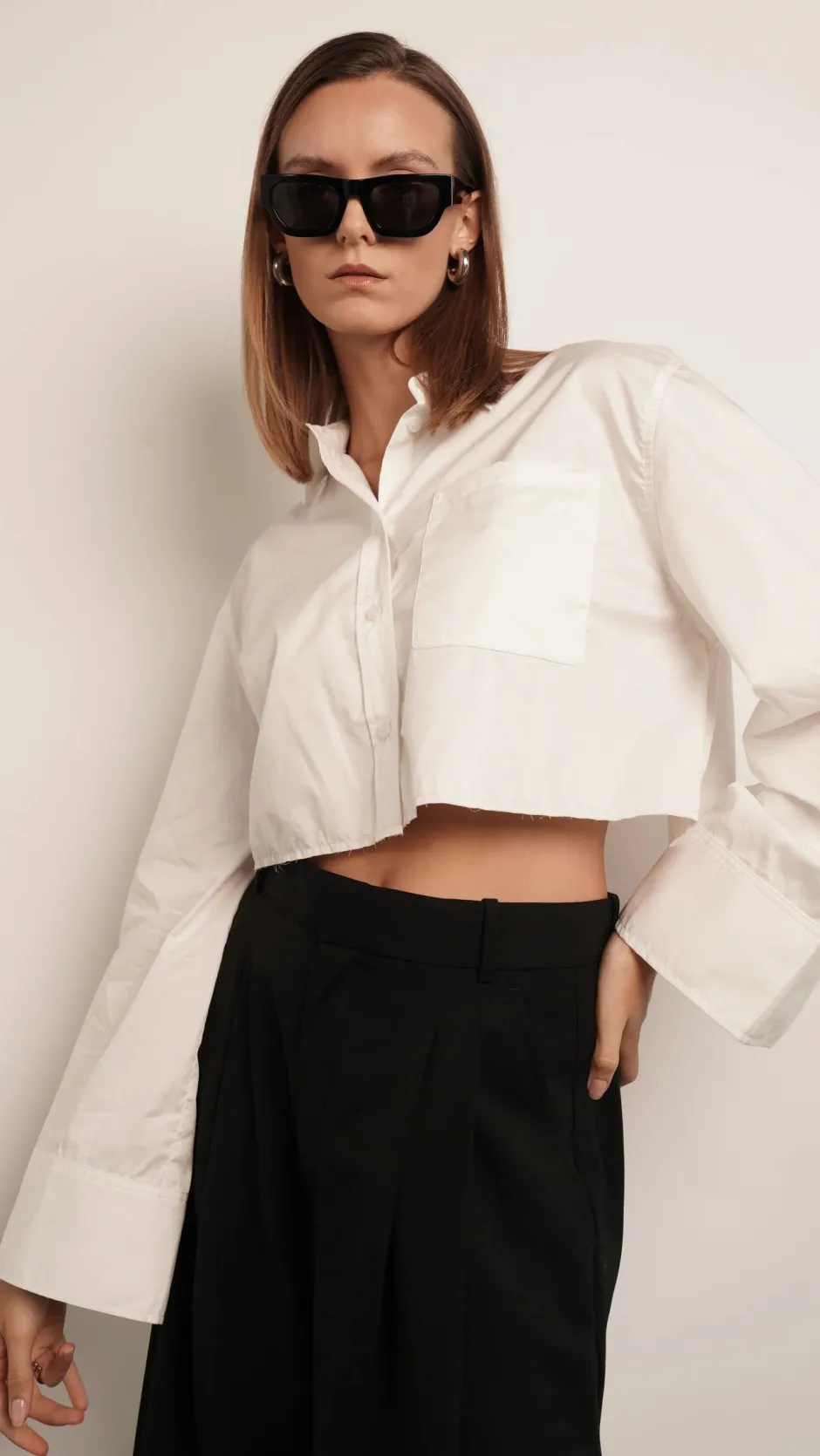 New - Nina Crop In Multiple Colors Crop Tops