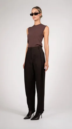 Clearance - Olympia Trousers - Chocolate Pants