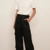 Outlet - Ozzy Cargo Pant - Black Pants